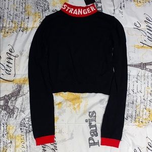 Black Womens Forever 21 “Stranger” Sweater